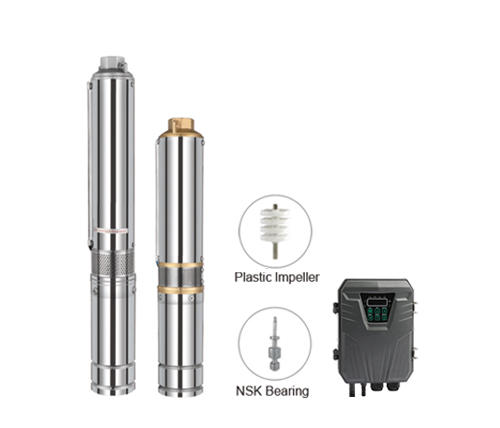 3EPC 3' DC Brushless Solar Submersible Deep Well Pump